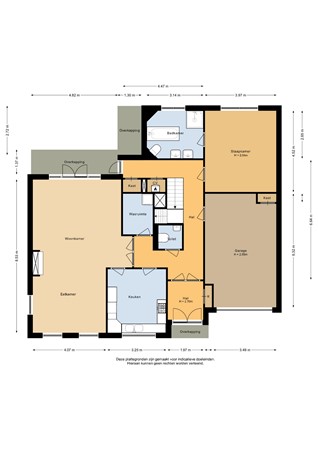 Floorplan - Dassenhei 4, 5685 HW Best
